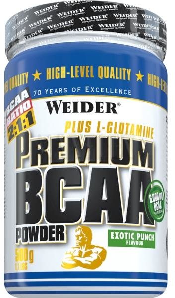 

Weider Premium Bcaa Powder 500 g /50 servings/ Orange