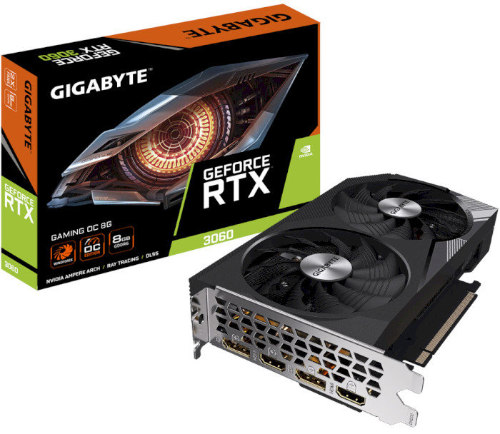 Акція на Gigabyte GeForce Rtx 3060 Gaming Oc 8G (rev. 2.0) (GV-N3060GAMING OC-8GD 2.0) від Stylus