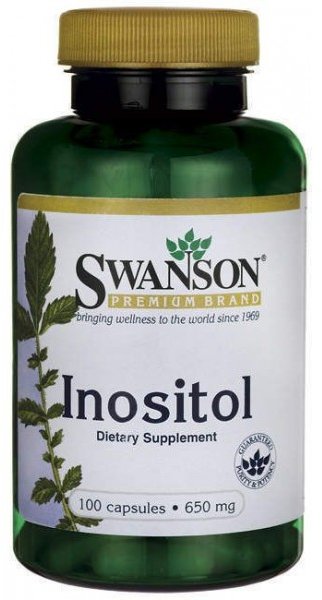 

Swanson Inositol 650 mg Инозитол 100 капсул