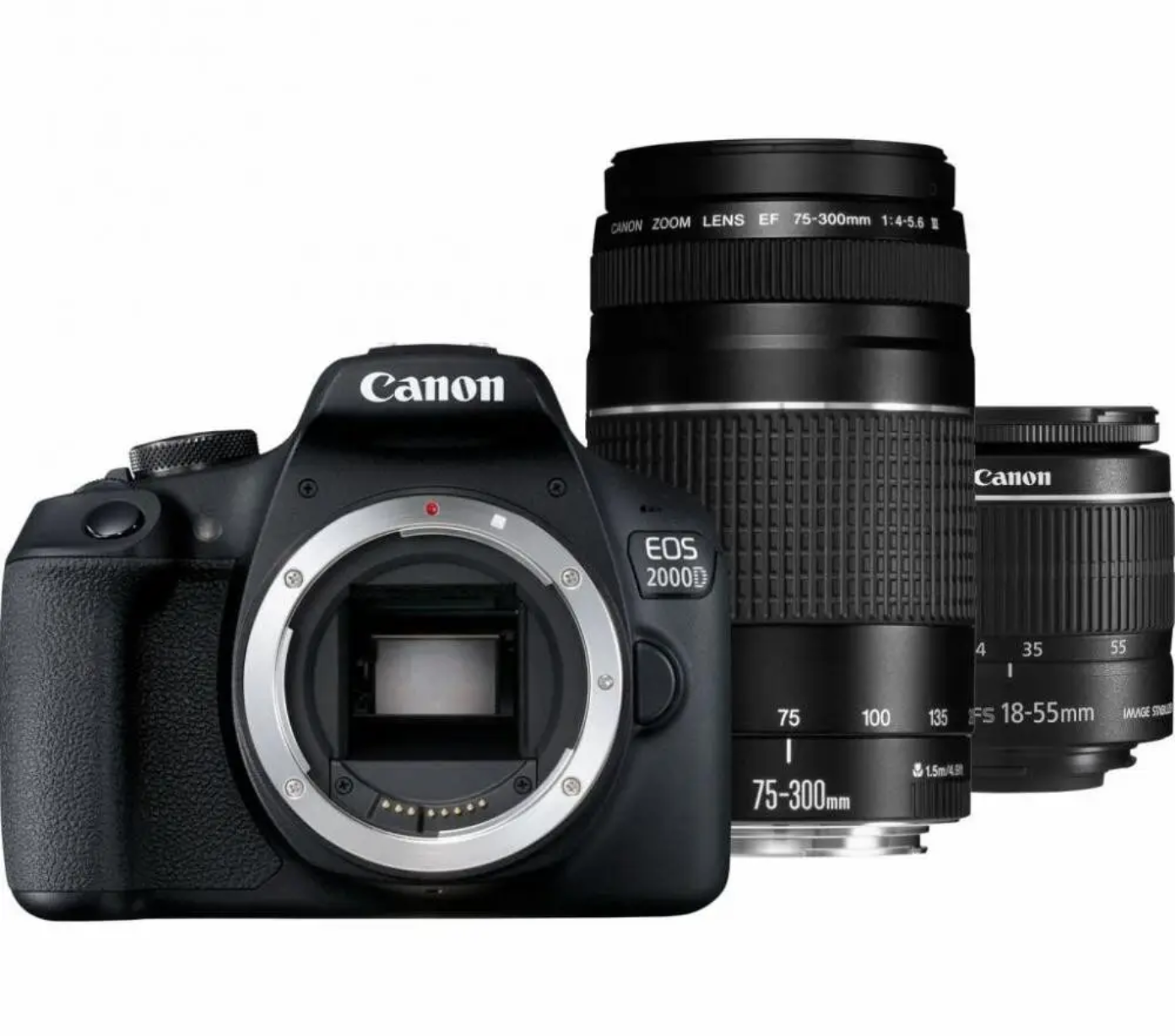 

Canon Eos 2000D Kit (18-55мм Dc Iii + 75-300мм)