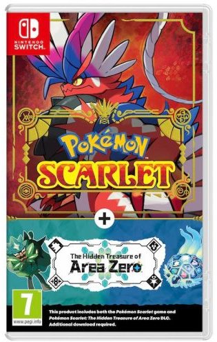 Акція на Pokemon Scarlet + The Hidden Treasure of Area Zero Dlc (Nintendo Switch) від Stylus