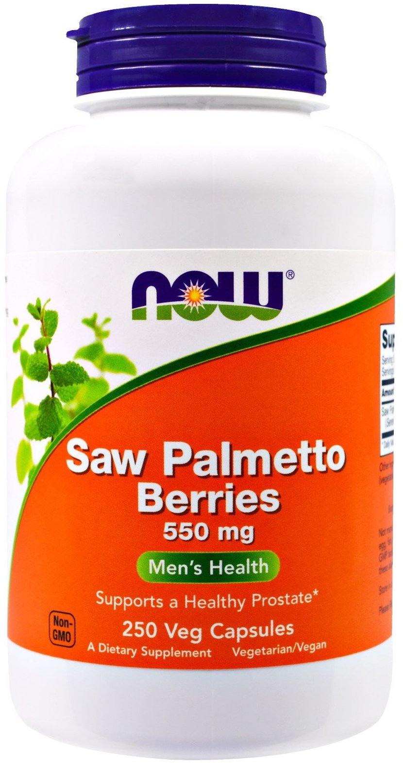 Акція на Now Foods Saw Palmetto Berries 550 mg 250 Vcaps Со пальметто (ягоды сереноа) від Stylus