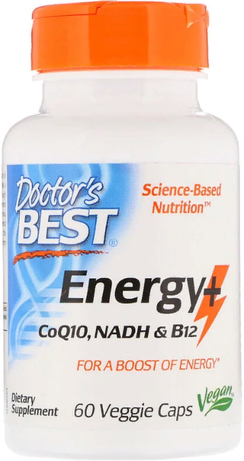 Акція на Doctor's Best, Energy+ CoQ10, Nadh & B12, 60 Veggie Caps (DRB-00504) від Stylus