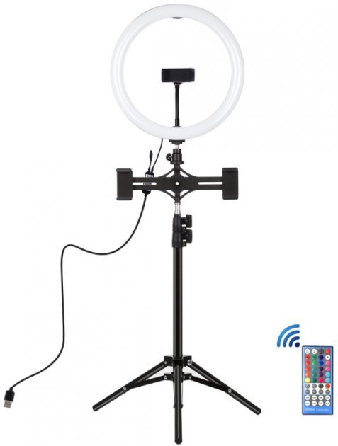 

Кільцева Usb Led лампа Puluz PKT3068B 11.8" зі штативом (PKT3068B)