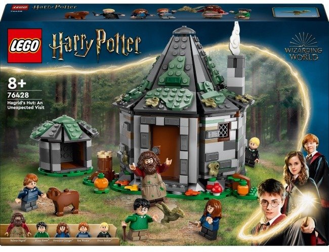 

Конструктор Lego Harry Potter Домик Хагрида: Неожиданные гости 896 деталей (76428)