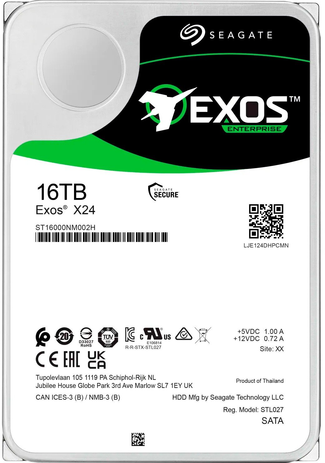 Акція на Seagate Exos X24 16 Tb (ST16000NM002H) Ua від Stylus