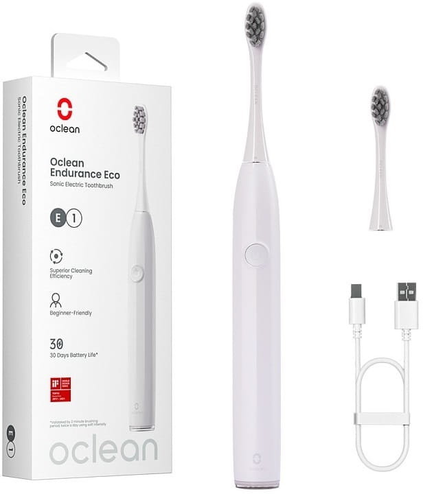 Акція на Oclean Endurance Eco Electric Toothbrush White (6970810553338) від Stylus