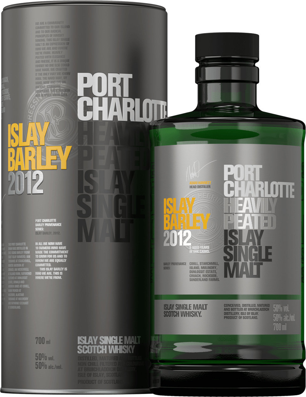 Акція на Виски Port Charlotte Barley, 0.7л 50% (BDA1WS-WBC070-003) від Stylus