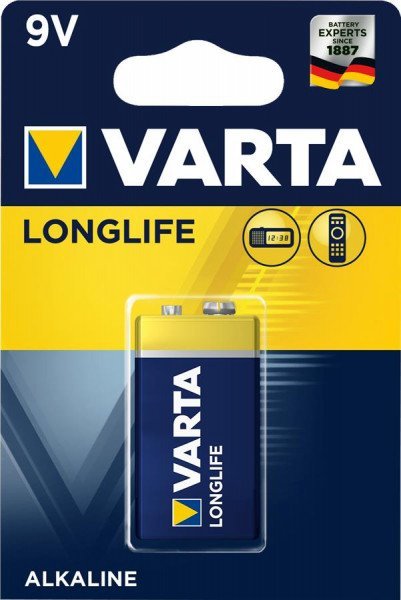 

Varta Krona bat Alkaline 1шт Longlife Extra (04122101411)