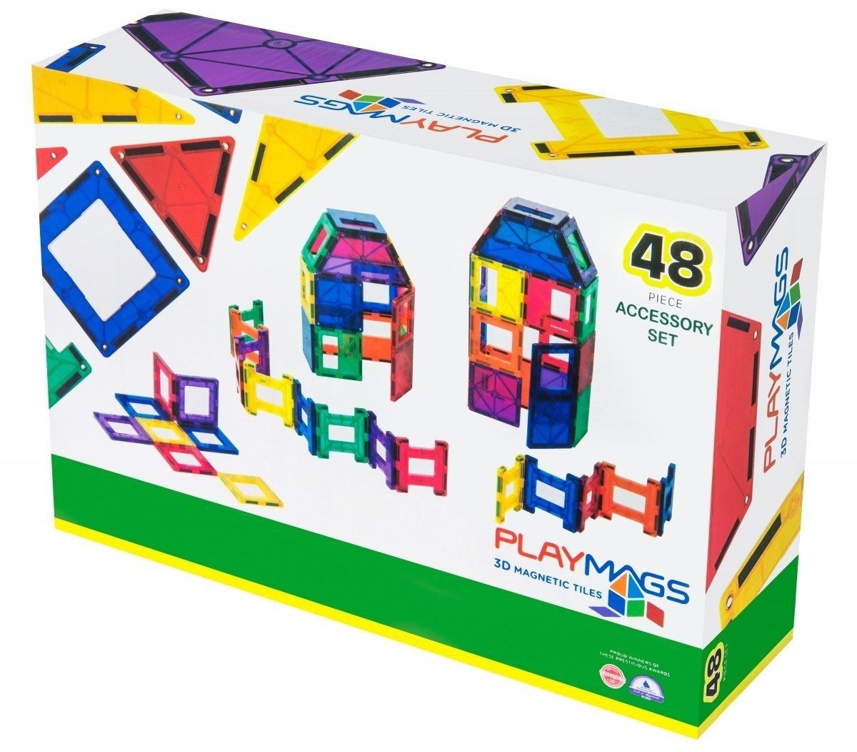 Акція на Конструктор Playmags магнитный набор 48 эл. (PM161) від Stylus