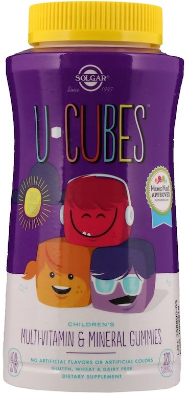 

Solgar U-Cubes Multi Vitamin and Minerals Gummies 120 gummies