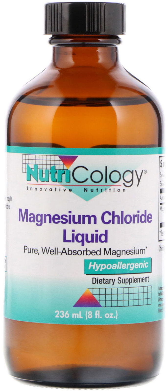 

Nutricology Magnesium Chloride Liquid 8 fl oz 236 ml (ARG-50320)