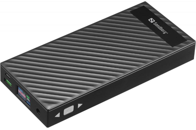 Акція на Sandberg Power Bank 30000mAh Ups Mode Pd 200W Black (420-88) від Stylus