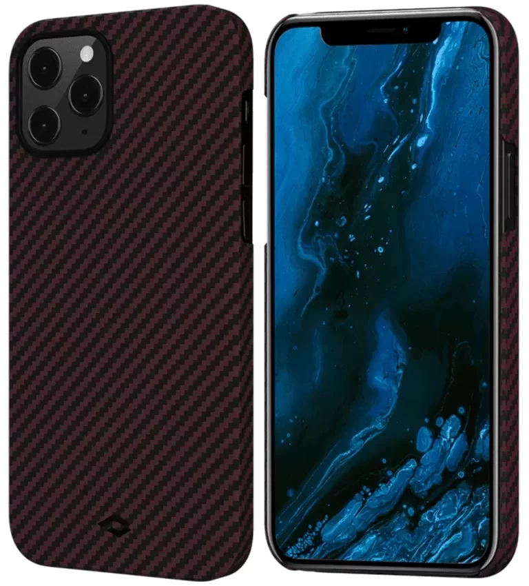 

Pitaka MagEZ Case Twill Black/Red (KI1203PM) for iPhone 12 Pro Max