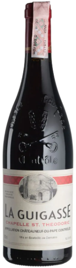 

Вино Chapelle St. Theodoric Chateauneuf-du-Pape La Guigasse 2020 красное сухое 0.75 л (BWW6948)