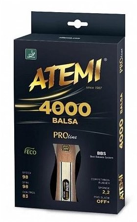 

Ракетка для настольного тенниса Atemi 4000 Pro