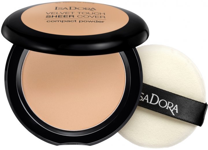 

IsaDora Velvet Touch Sheer Compact Powder №44 Warm Sand Пудра компактная 10 g