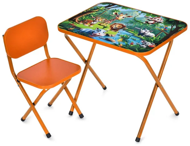 

Столик дитячий Bambi M 5970-7 складаний зі стільцем