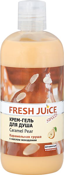 

Fresh Juice Sweets Caramel Pear Крем-гель для душа Карамельная груша 500 ml