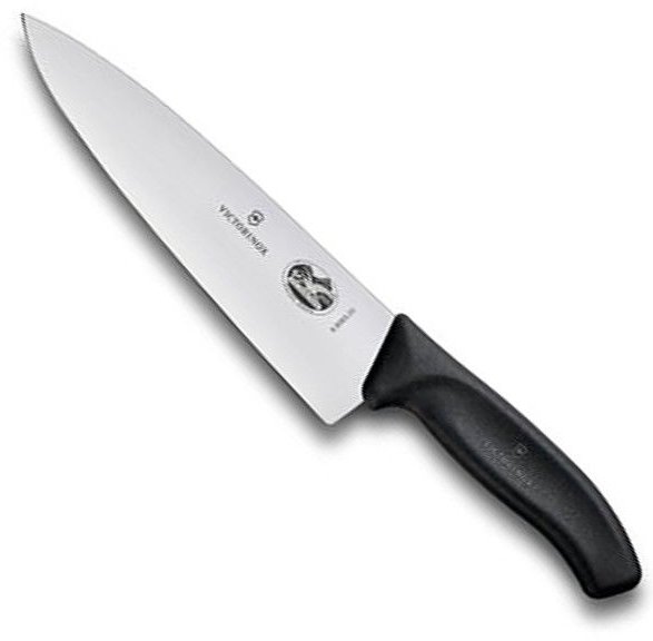 Акция на Кухонный нож Victorinox SwissClassic Carving 20 см черный (6.8063.20G) от Stylus