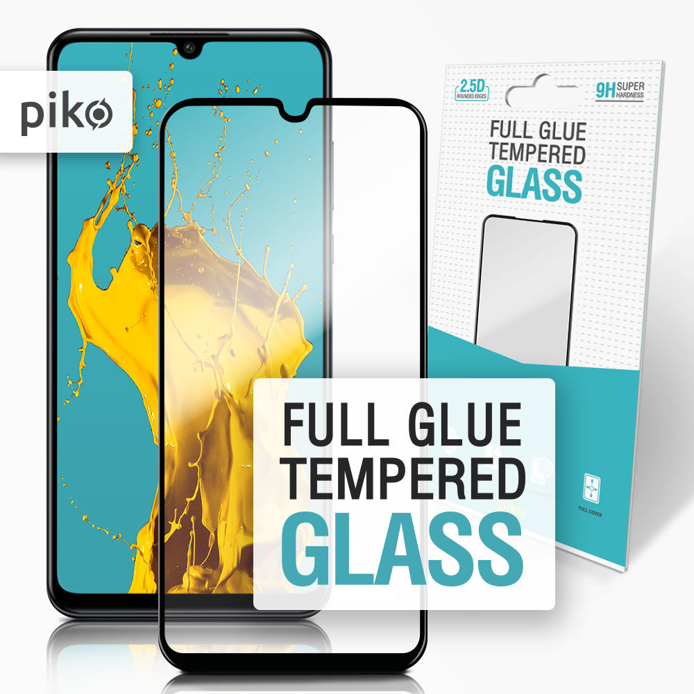 

Piko Tempered Glass Full Glue Black for Huawei Y6p