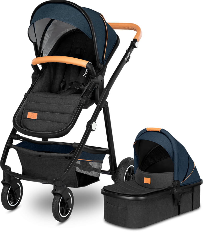 

Коляска 2 в 1 Lionelo Amber Blue Navy