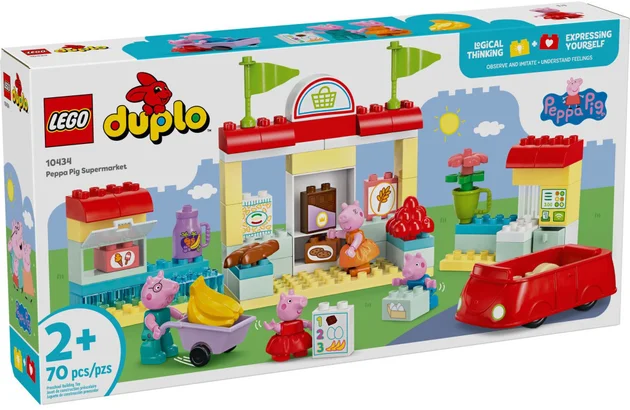 

Конструктор Lego Duplo Peppa Pig Супермаркет Пеппы (10434)