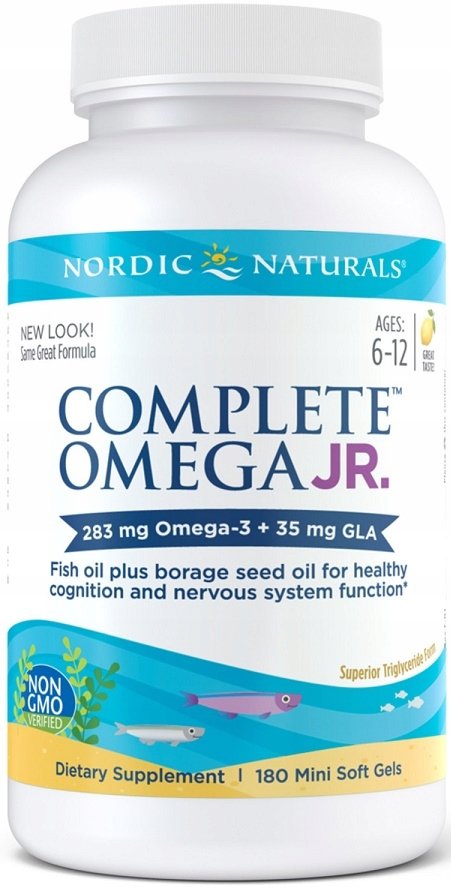 

Nordic Naturals Ultimate Omega Junior 500 mg 90 Chewable Soft Gels Риб'ячий жир для підлітків c лимонним смаком