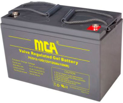 

Mca 12V - 120Ah Gel (FCG12-120AT)