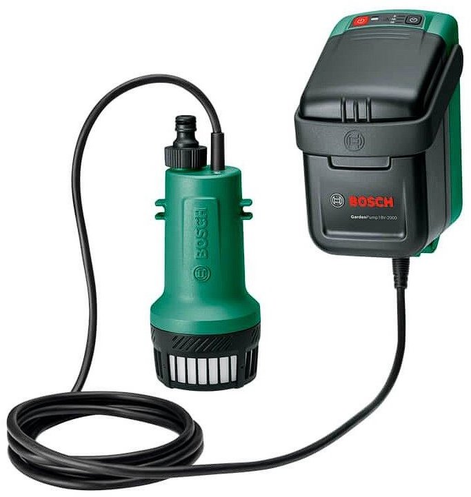 

Погружной дренажный насос Bosch GardenPump 18V-2000 с АКБ и ЗУ (06008C4202)