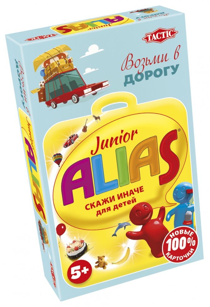 

Настольная игра Tactic Alias Junior дорожный (рус) (53369)