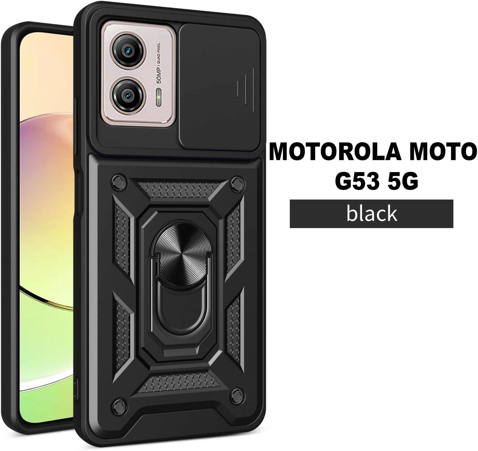 

BeCover Military Black для Motorola Moto G53 5G (709984)