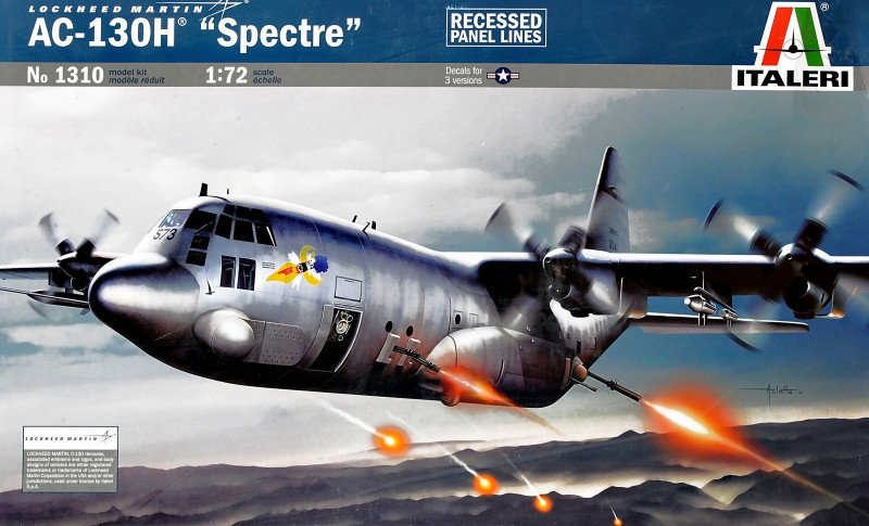 

Літаюча артбатарея Italeri AC-130H "Spectre"