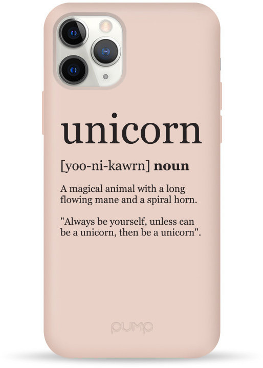 

Pump Silicone Minimalistic Case Unicorn Wiki (PMSLMN11PRO-2/252) for iPhone 11 Pro