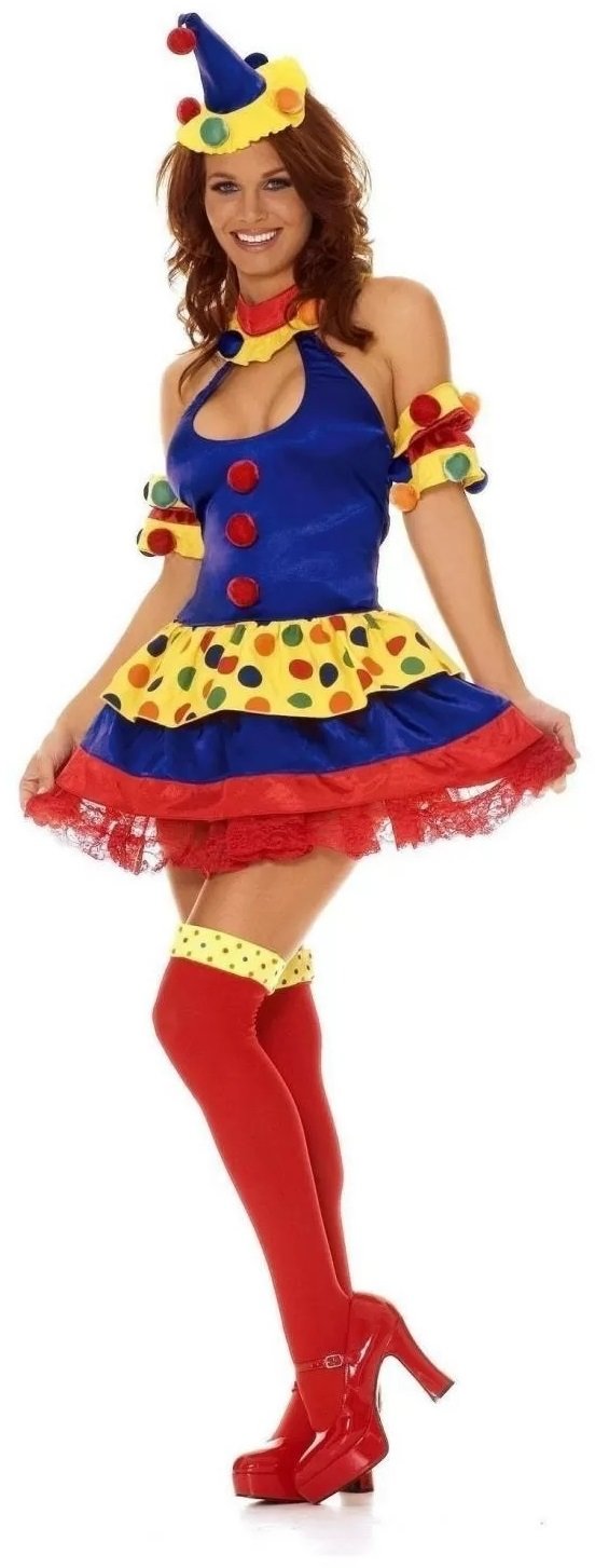 

Костюм клоунессы Elegant Moments - Clowning Around Costum, M