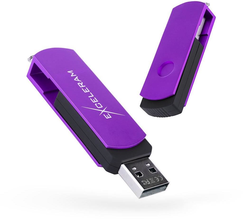 

eXceleram 64GB P2 Series Usb 2.0 Grape/Black (EXP2U2GPB64)