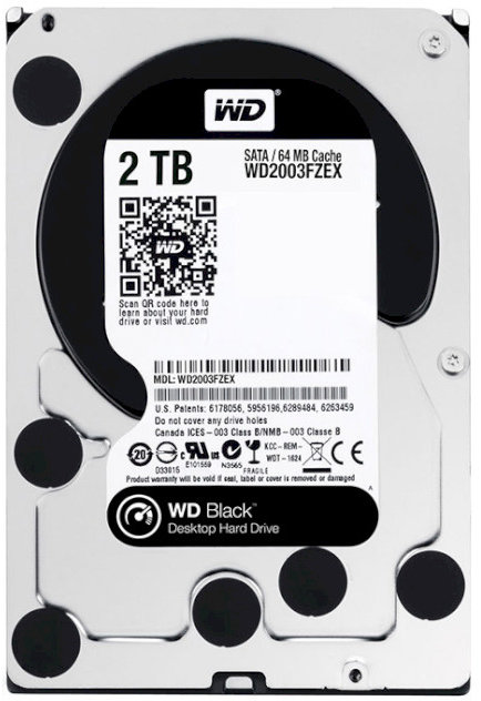 Акція на Wd Black 3.5" 2TB (WD2003FZEX) від Stylus