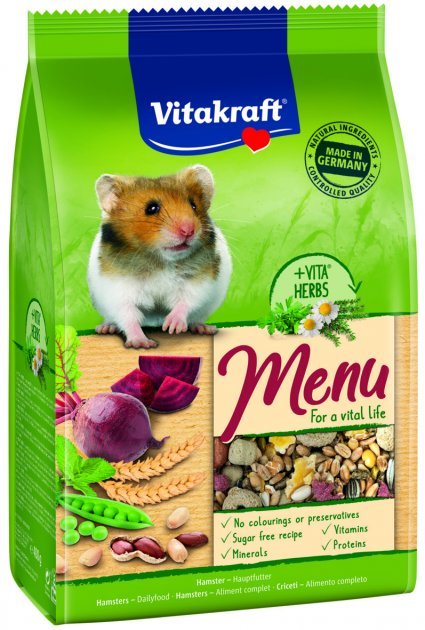 

Корм Vitakraft Menu для хомяков 400 г