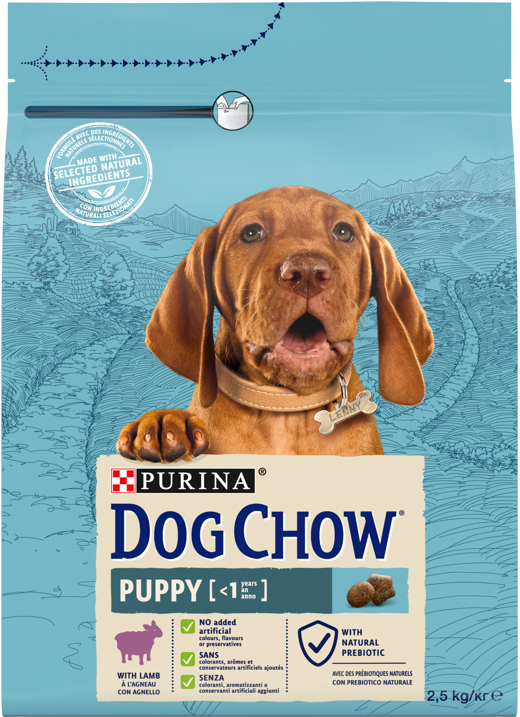 Акція на Сухой корм Purina Dog Chow Puppy для щенков со вкусом ягненка 2.5 кг (7613034488657) від Stylus