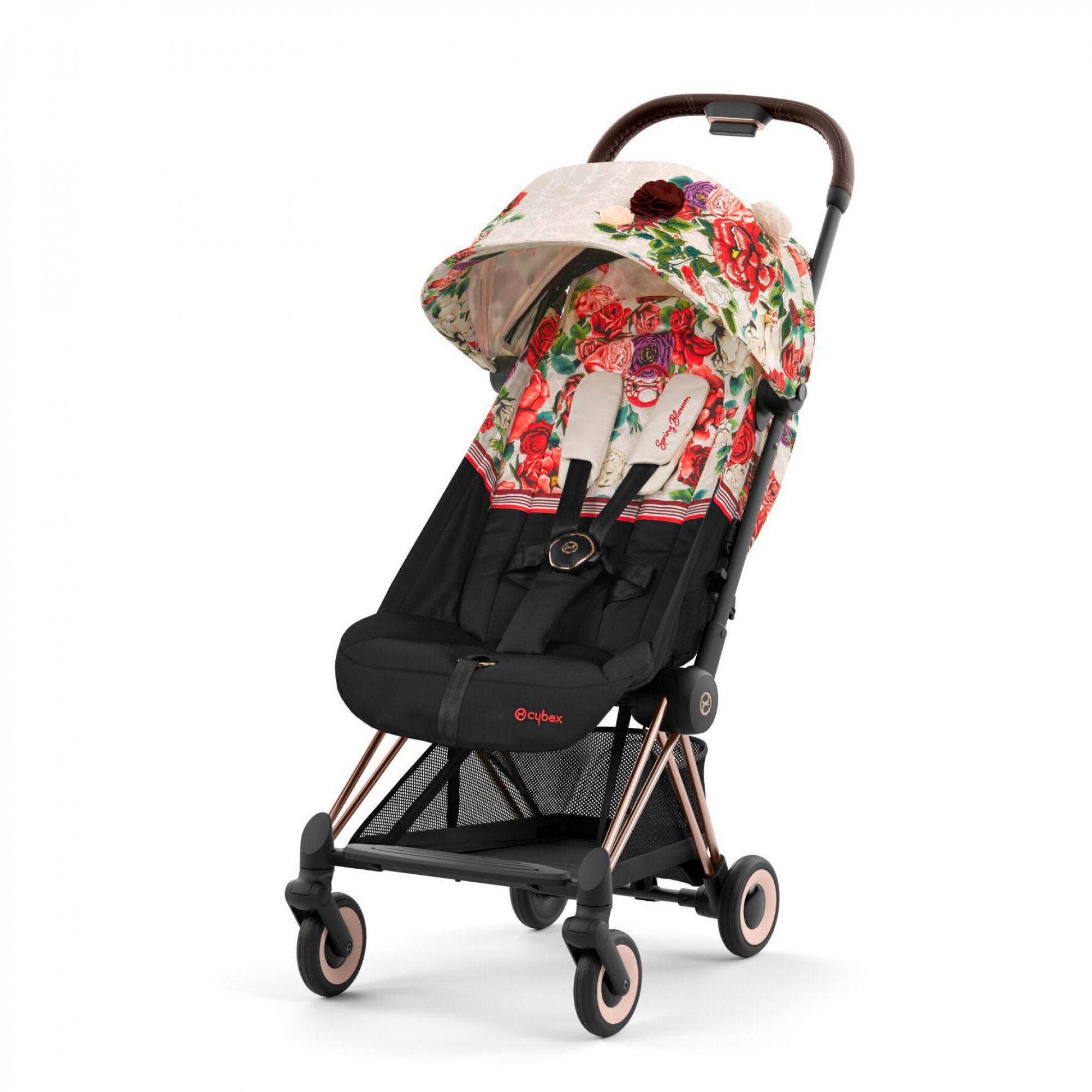 Акція на Прогулочная коляска Cybex Coya Spring Blossom Light (522003071) від Stylus