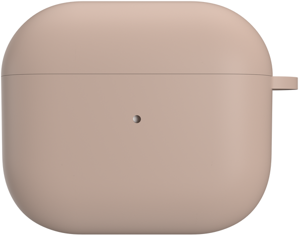 Акція на Чохол для навушників Switcheasy Skin Soft Touch Silicone Pink Sand (GS-108-174-193-140) для Apple AirPods 3 від Y.UA