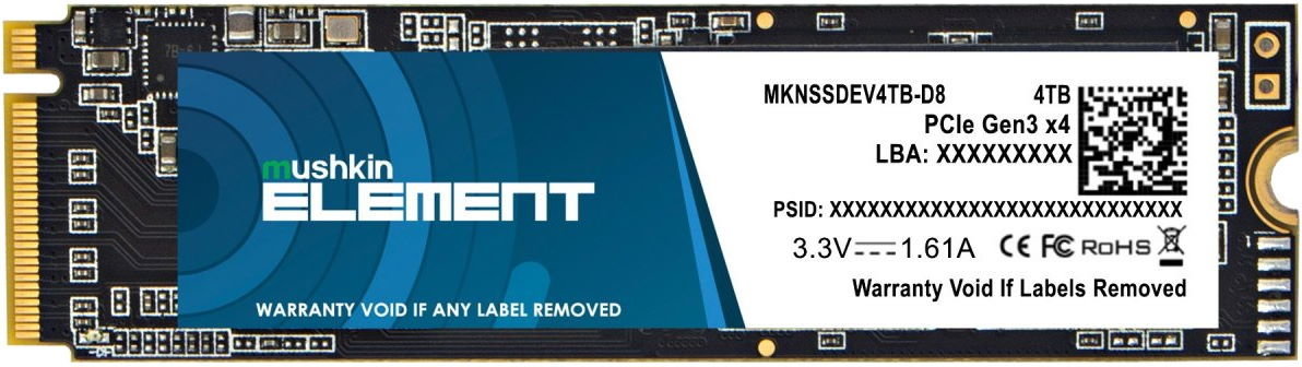 

Mushkin Element 4 Tb (MKNSSDEV4TB-D8)