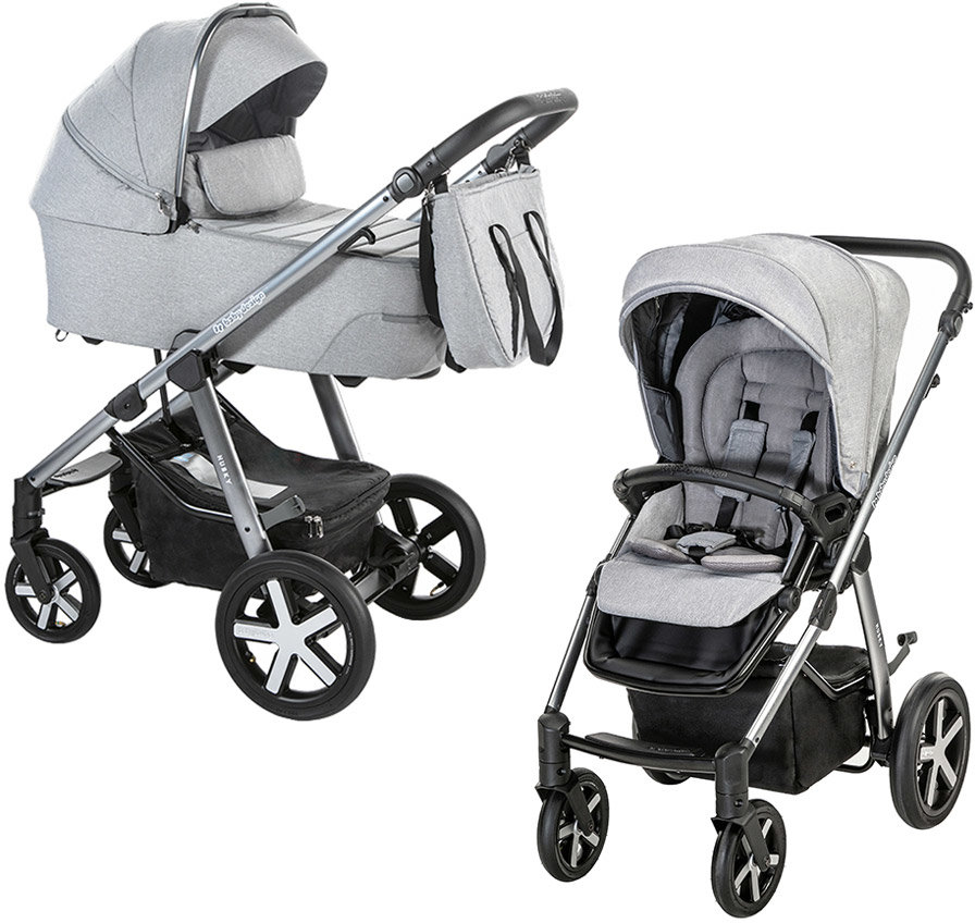 

Коляска Baby Design Husky Xl 207 Silver Gray