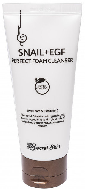 

Secret Skin Snail+EGF Perfect Foam Cleanser Пенка для умывания с муцином улитки 100 ml