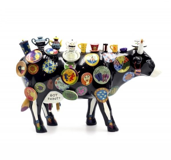 Акція на Коллекционная статуэтка корова Cow Parade Moo Potter Size M (46368) від Stylus