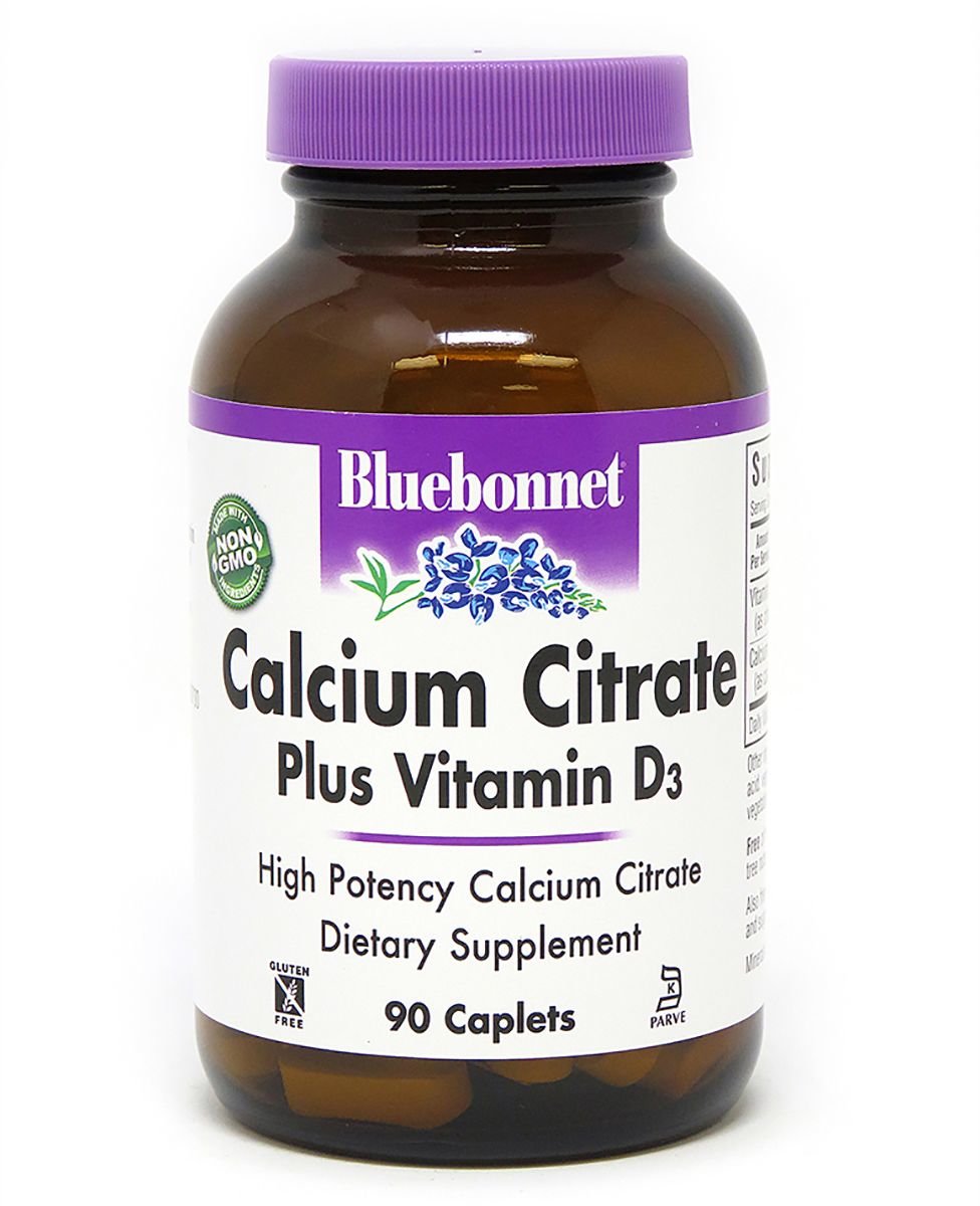 

Bluebonnet Nutrition, Calcium Citrate Plus Vitamin D3, 90 kaplet (710)