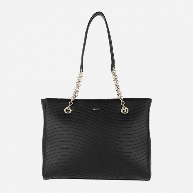 

Женская сумка тоут Furla Swing S Tote W/Chain Черная (1049161)