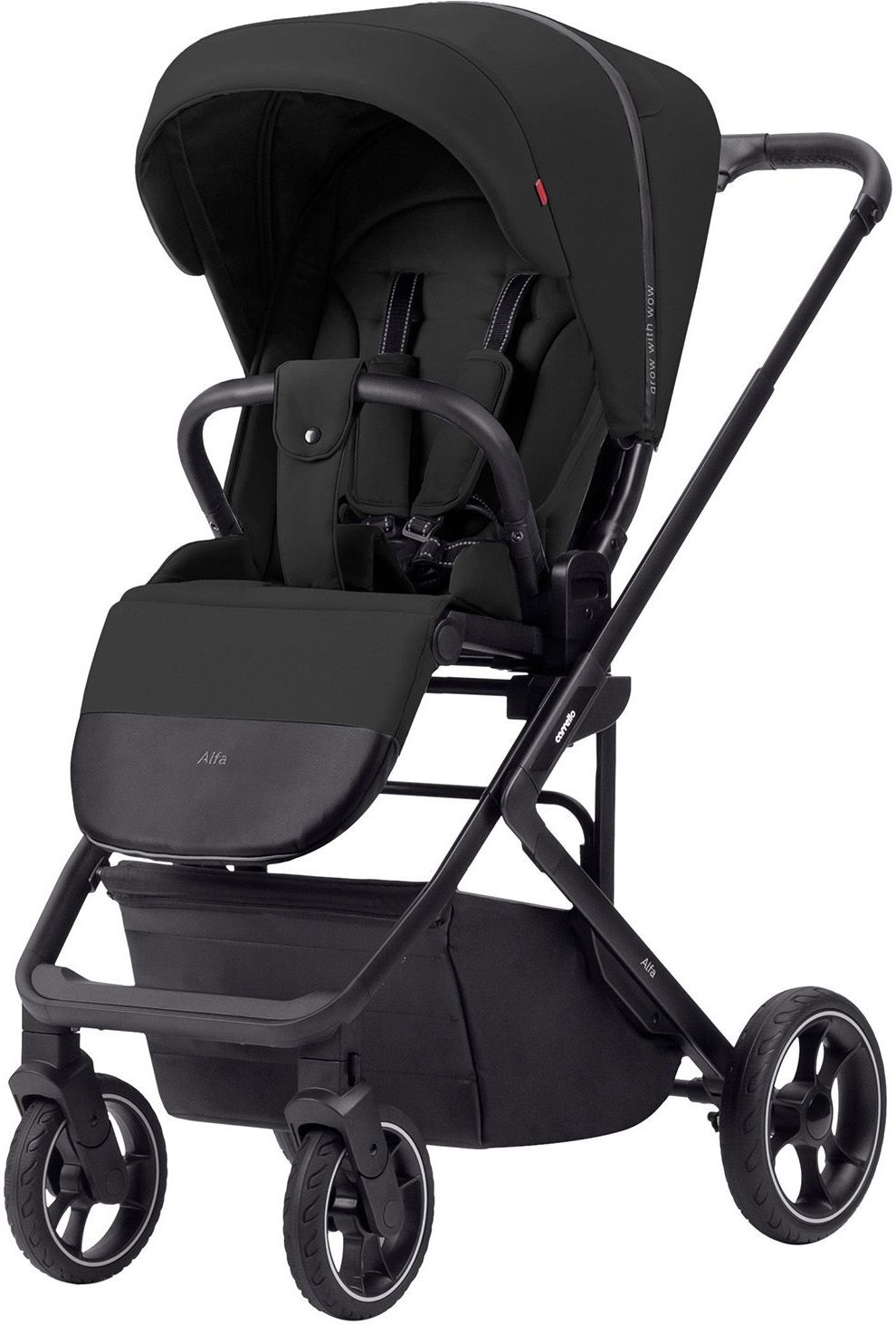 Акція на Коляска прогулочная Carrello Alfa CRL-5508 Bf Midnight Black (CRL-5508 Midnight Black BF) від Stylus