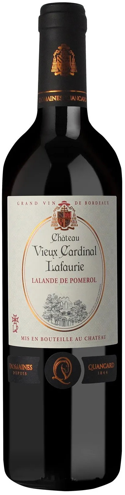 Акція на Вино Cheval Quancard Chateau Vieux Cardinal Lafaurie Lalande de Pomerol AOC, красное сухое, 11-14.5% 0.75л (MAR3176481026239) від Stylus