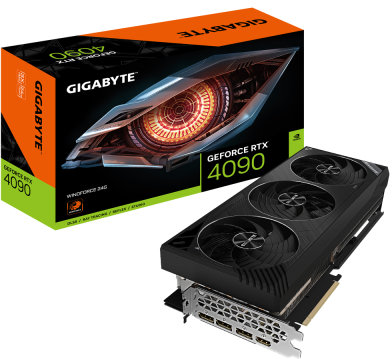 

Gigabyte GeForce Rtx 4090 Windforce 24G (GV-N4090WF3-24GD)